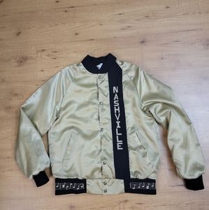 West Ark Satin Bomber Jacket Nashville Tennessee